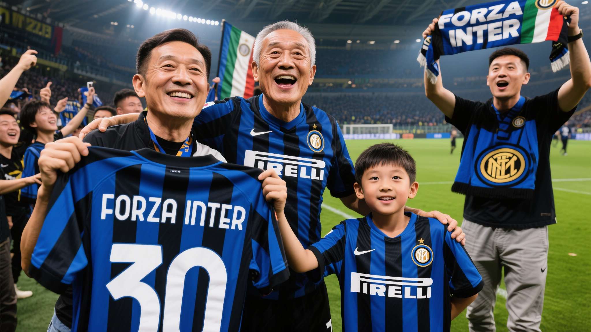 每一次赛事结束，无数国外国内社交平台都充满“FORZA INTER”的呐喊。不只